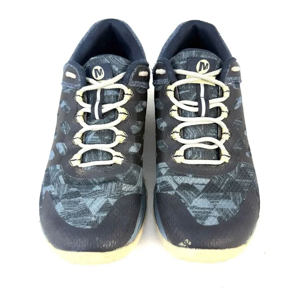 Merrell Antora 2 Print Trail Sneakers Shoes Arona Bleu J067128 Women's Size 7.5
